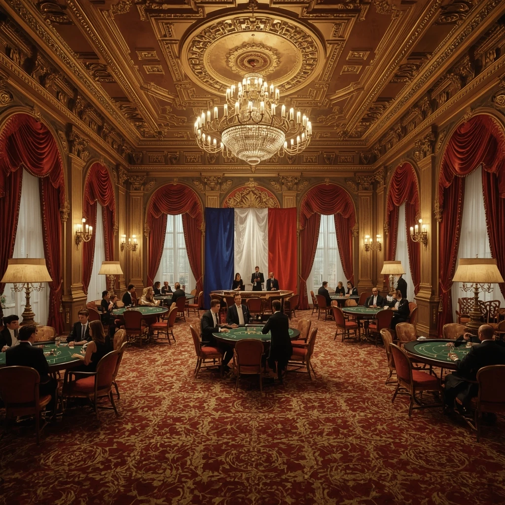Le casino et le drapeau français CASINO VASY